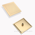 2021 Polished Brass Bathroom Shower Head Commercial